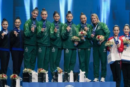Brasil conquistou o ouro na ginástica em Milão