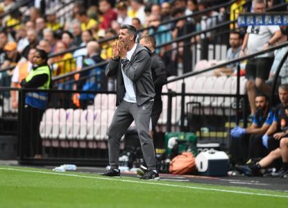 Paulo Pezzolano em partida pelo Watford