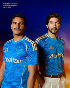 Camisa três do Cruzeiro para a temporada de 2025