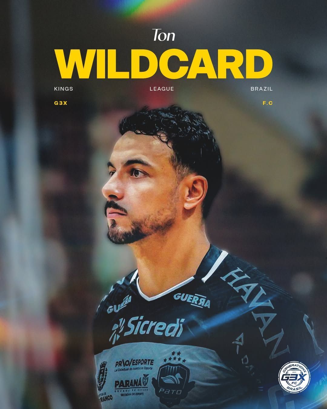 Kings League Brazil: G3X anuncia jogador da Liga Nacional de Futsal como wildcard