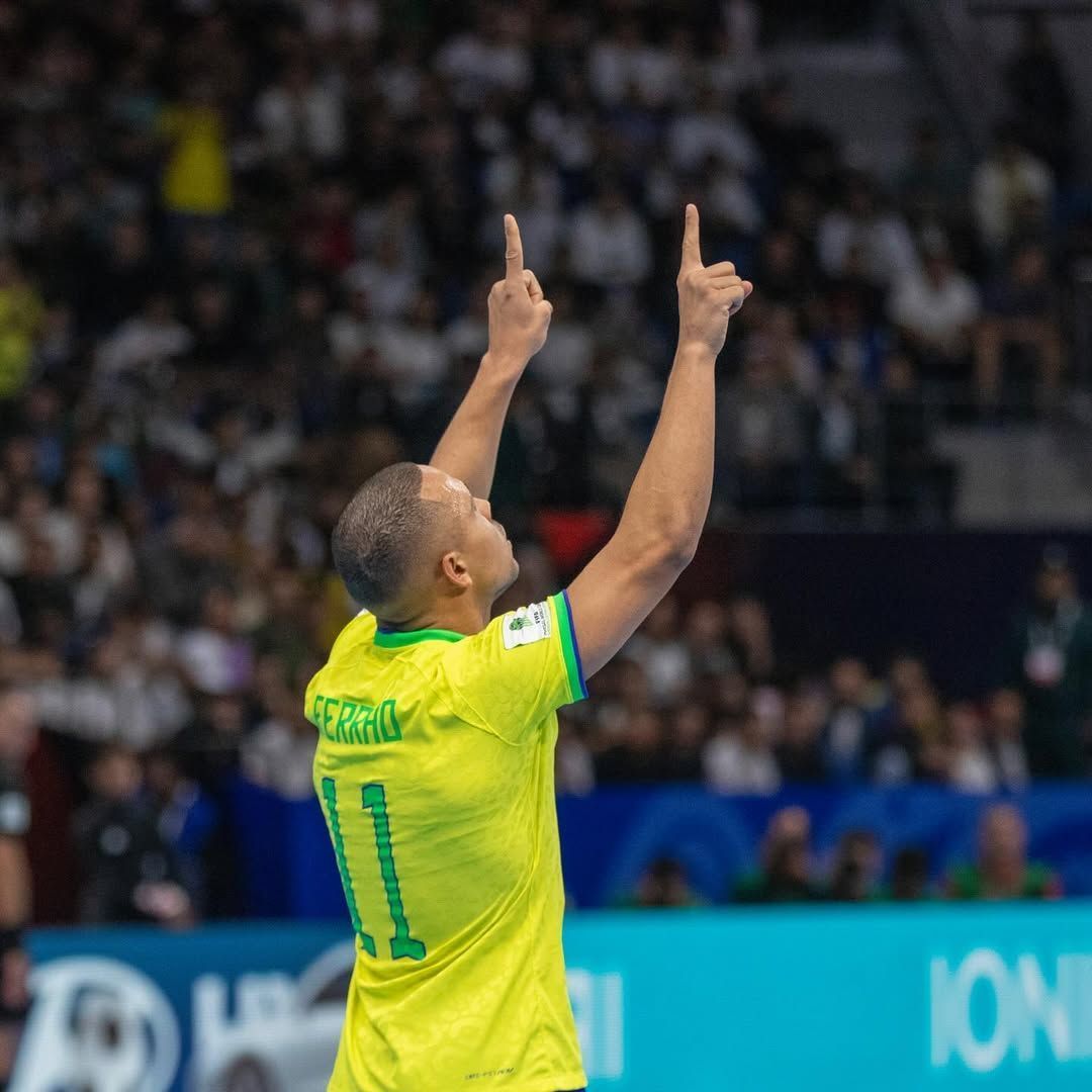 Ferrão, da Seleção Brasileira de Futsal, testa positivo em antidoping