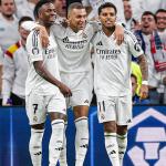 Vini Jr. e Rodrygo brilham, Real Madrid goleia Salzburg e sonha com G8 na Champions