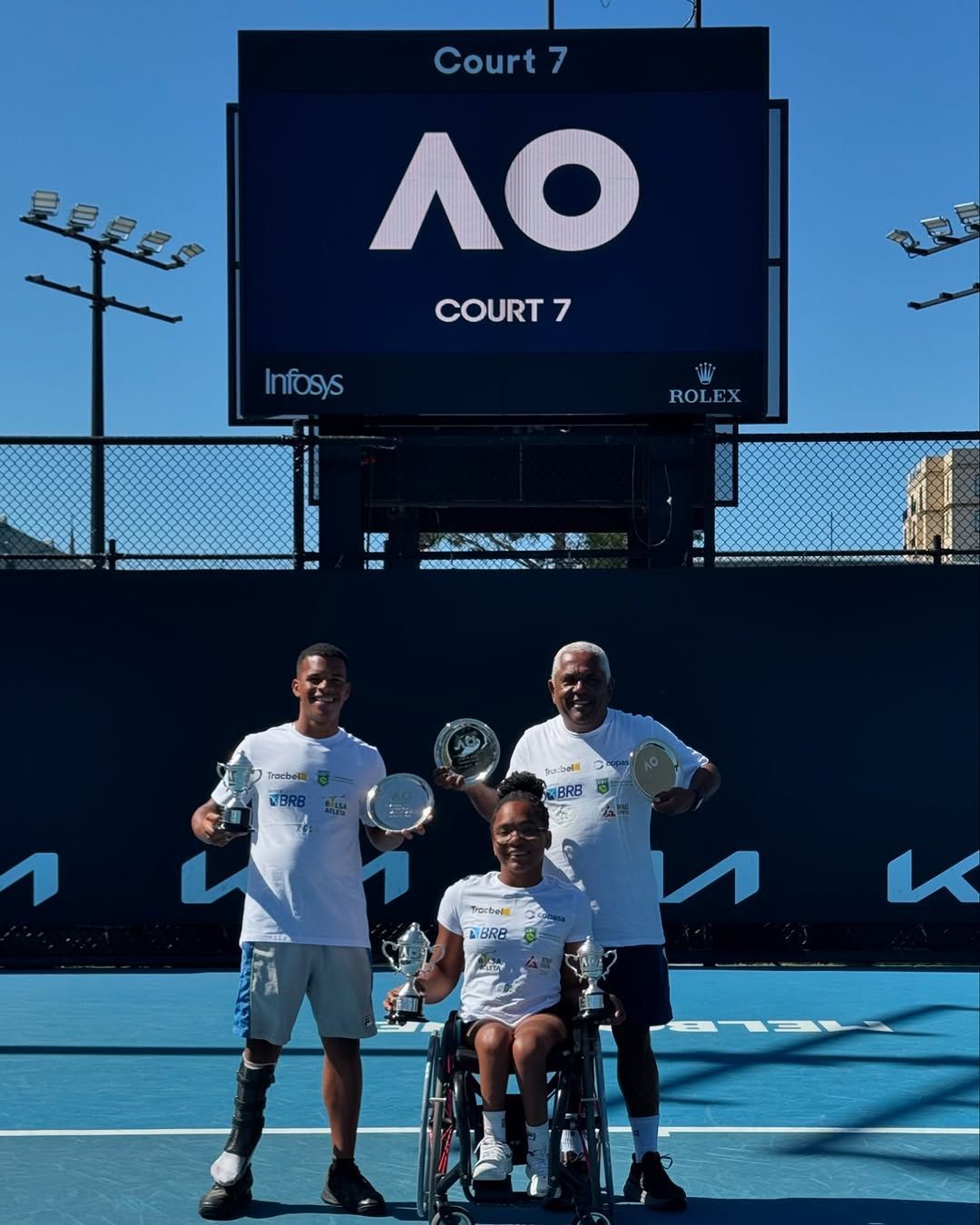 Das ruas às quadras: a história dos campeões mineiros do Australian Open