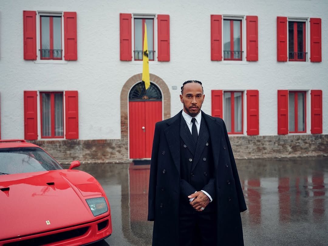 F1: Lewis Hamilton se derrete por Ferrari em 'primeiro dia' de trabalho