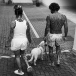 Gabigol compartilha novas fotos ao lado da namorada Rafaella, irmã de Neymar