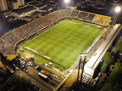 Estádio 1º de Maio, palco do jogo entre São Bernardo e Corinthians