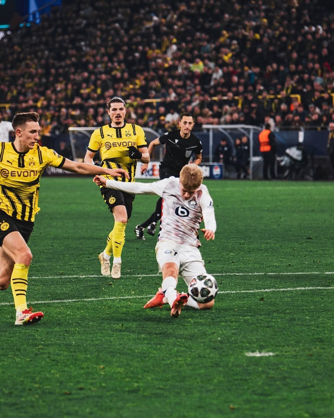 Borussia cede empate ao Lille e deixa em aberto duelo pelas oitavas da Champions