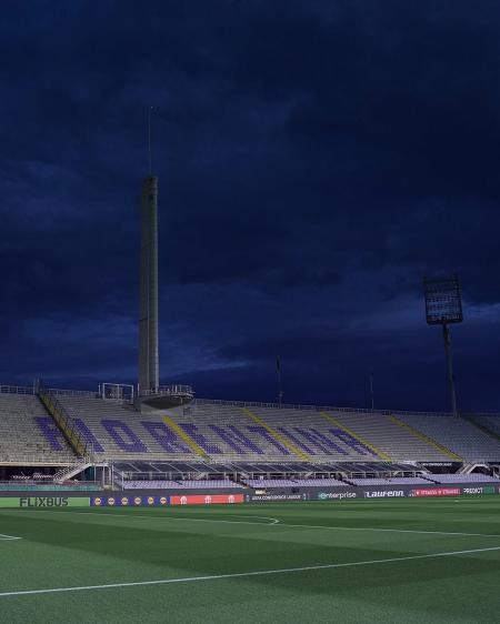 Estádio Artemio Franchi, em Florença, na Itália
