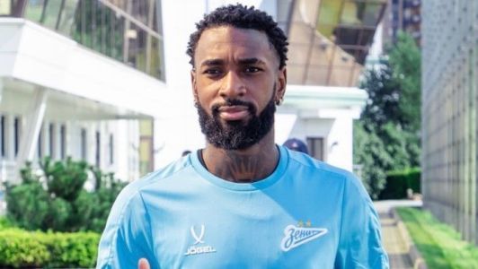 Gerson em treinamento no Zenit-RUS