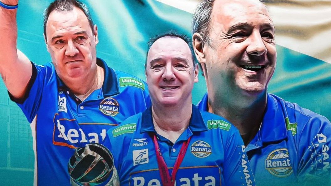 Técnico do Vôlei Renata substitui lenda do Cruzeiro no comando da Seleção Argentina
