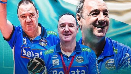 Horacio, técnico do Vôlei Renata