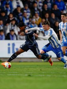 Endrick em campo pelo Real Madrid