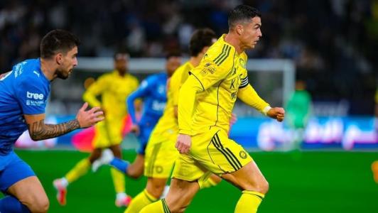 Cristiano Ronaldo em campo pelo Al-Nassr