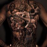 Vini Jr faz tatuagem em Los Angeles e homenageia ícones negros do esporte; veja o vídeo