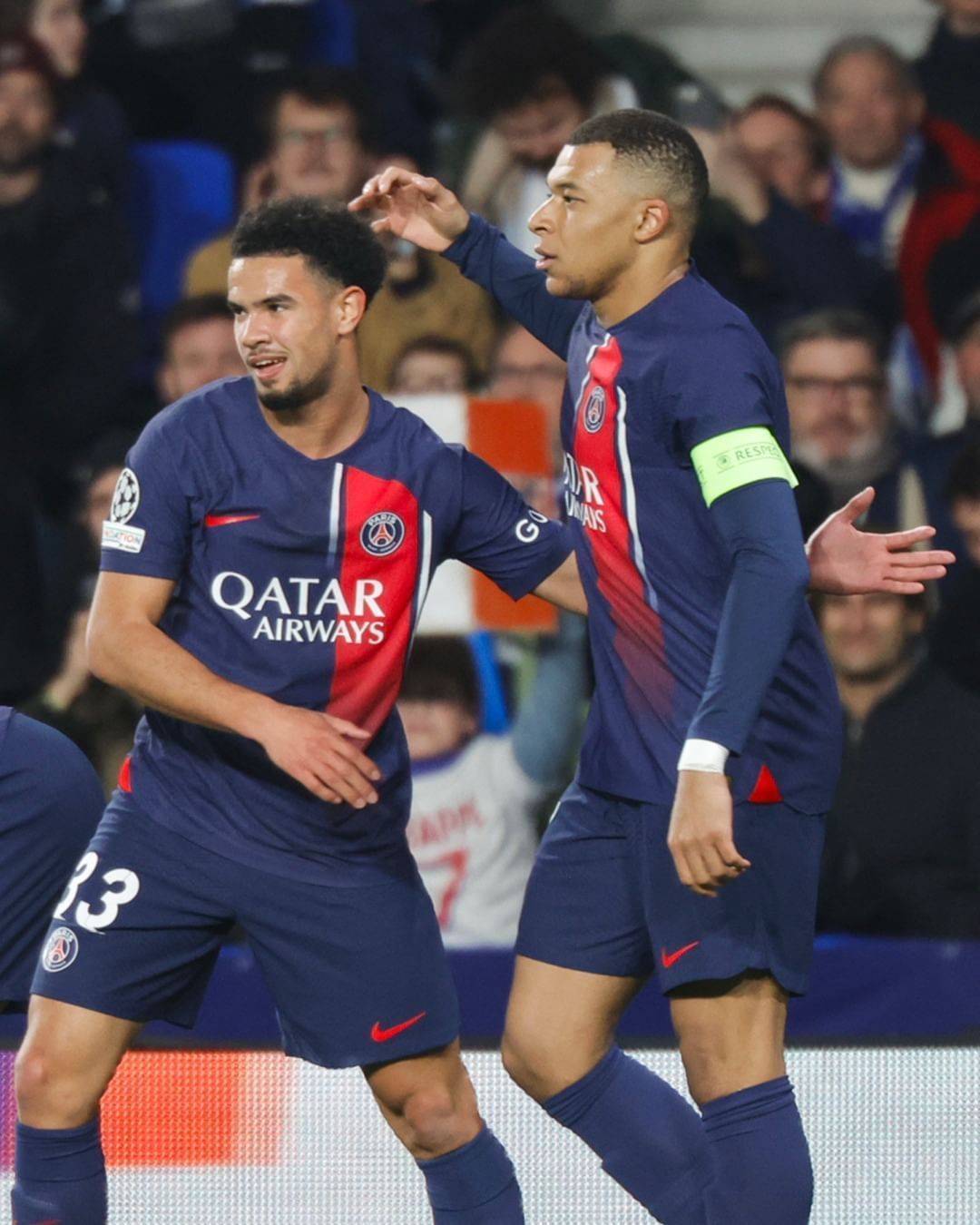 PSG vence a Real Sociedad com show de Mbappé e se classifica às quartas da Champions
