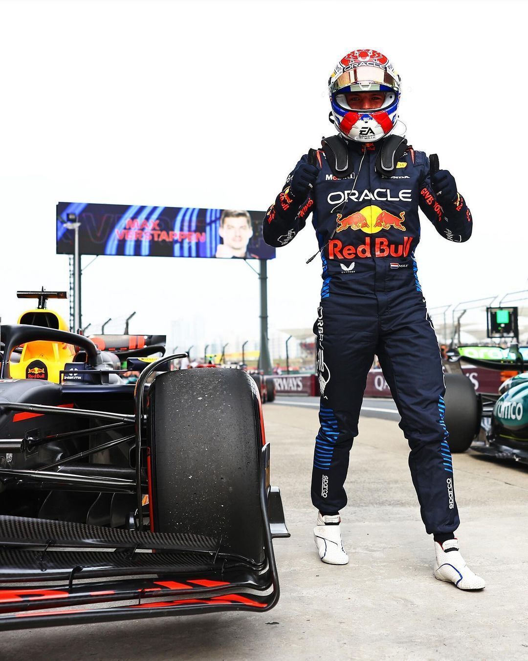 Verstappen domina e garante a pole position no GP da China