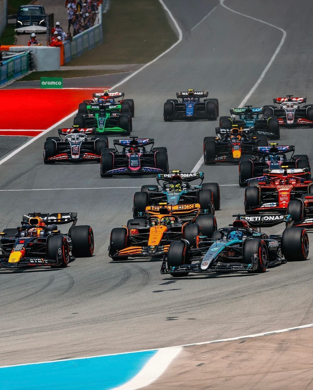 George Russell lidera terceiro treino livre do GP da Grã-Bretanha de F1