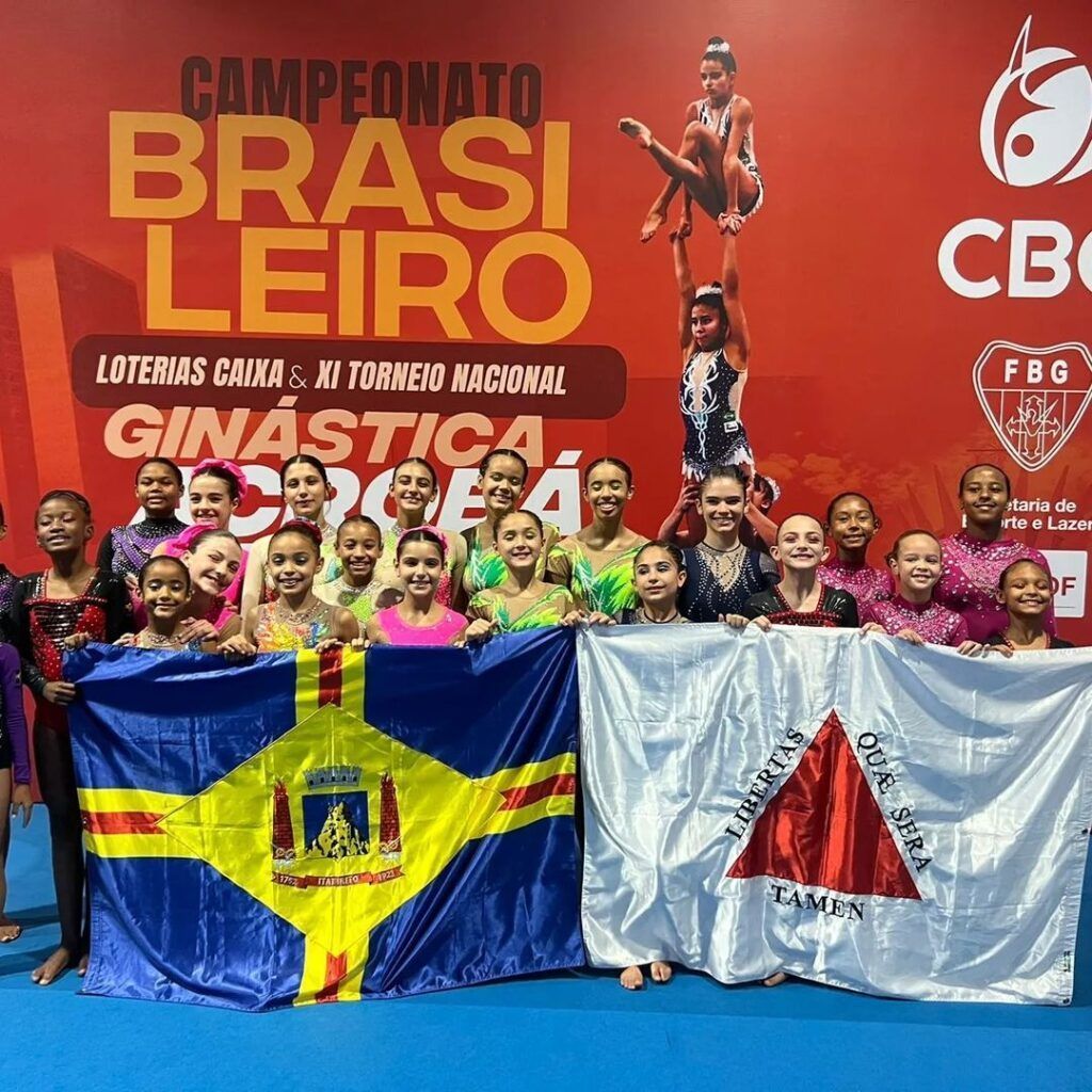 Equipe de Itabirito se destaca em Campeonato e Torneio Nacional de Ginástica Acrobática em Brasilia