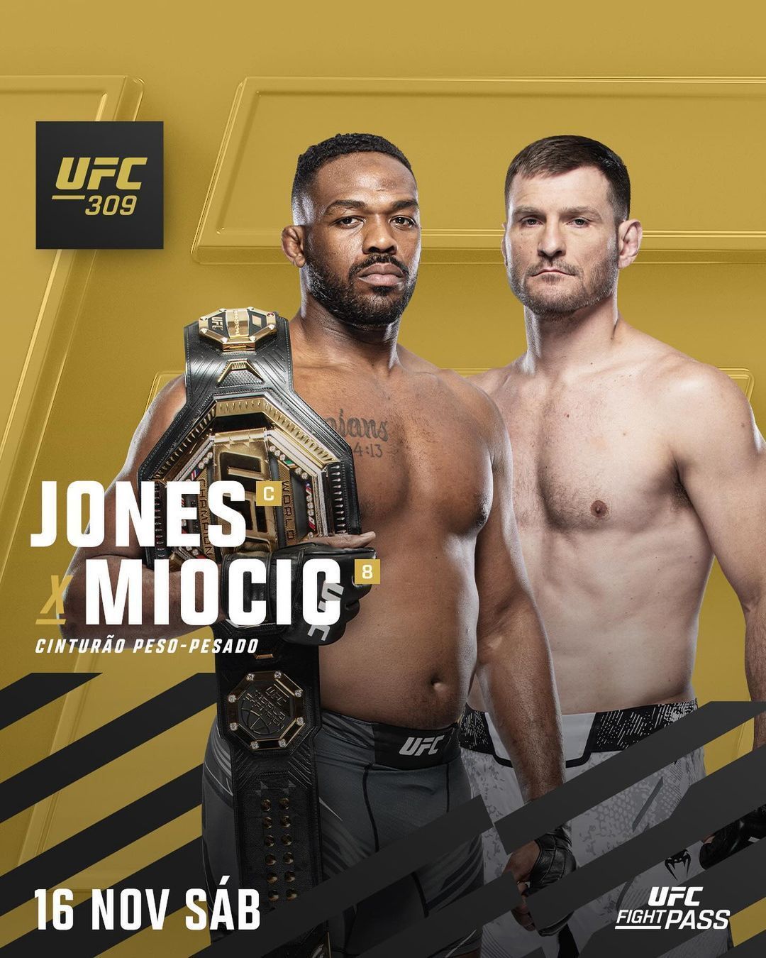 UFC anuncia superluta de Jon Jones contra ex-campeão pelo cinturão