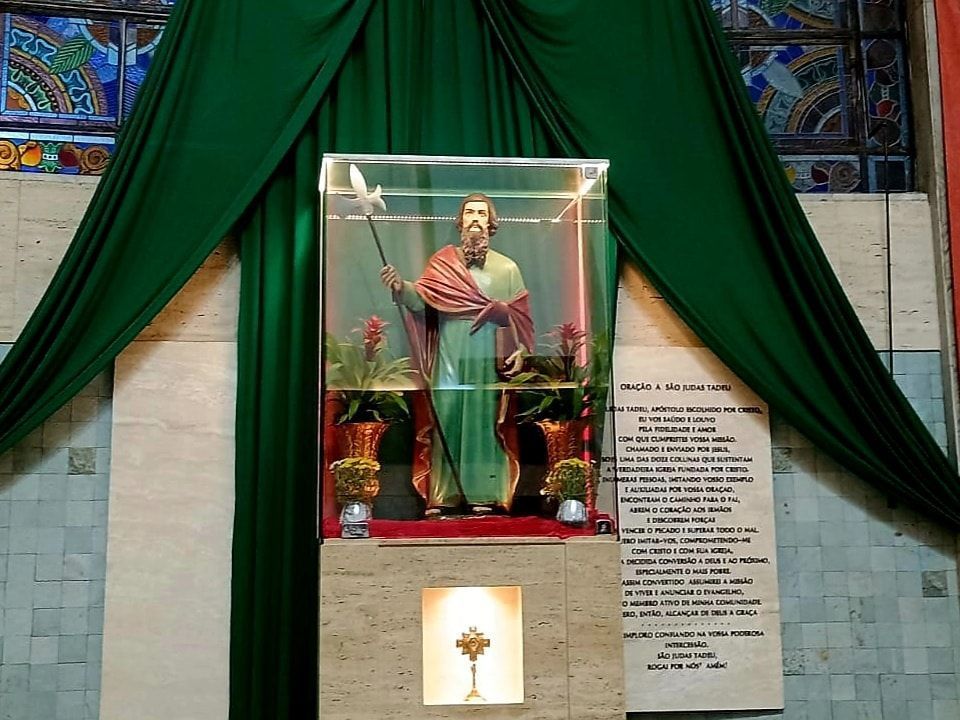 Dia de São Judas Tadeu: confira a programação em BH