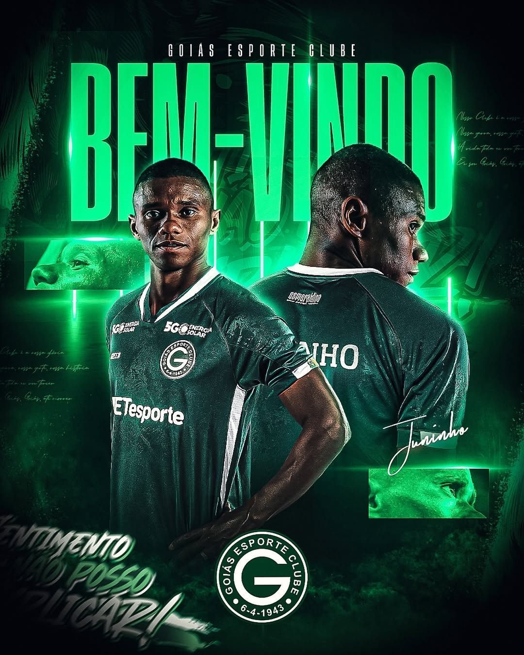 Ídolo do América, Juninho é anunciado pelo Goiás para a próxima temporada