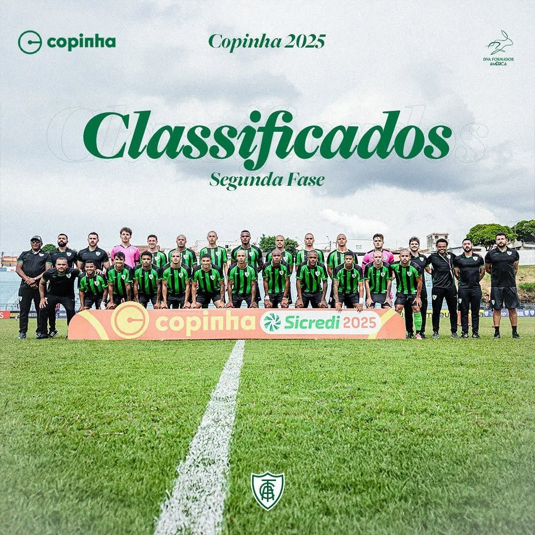 América já tem adversário definido na segunda fase da Copinha; veja detalhes