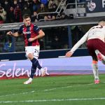 Roma sofre apagão, mas empata com o Bologna no último lance na Série A