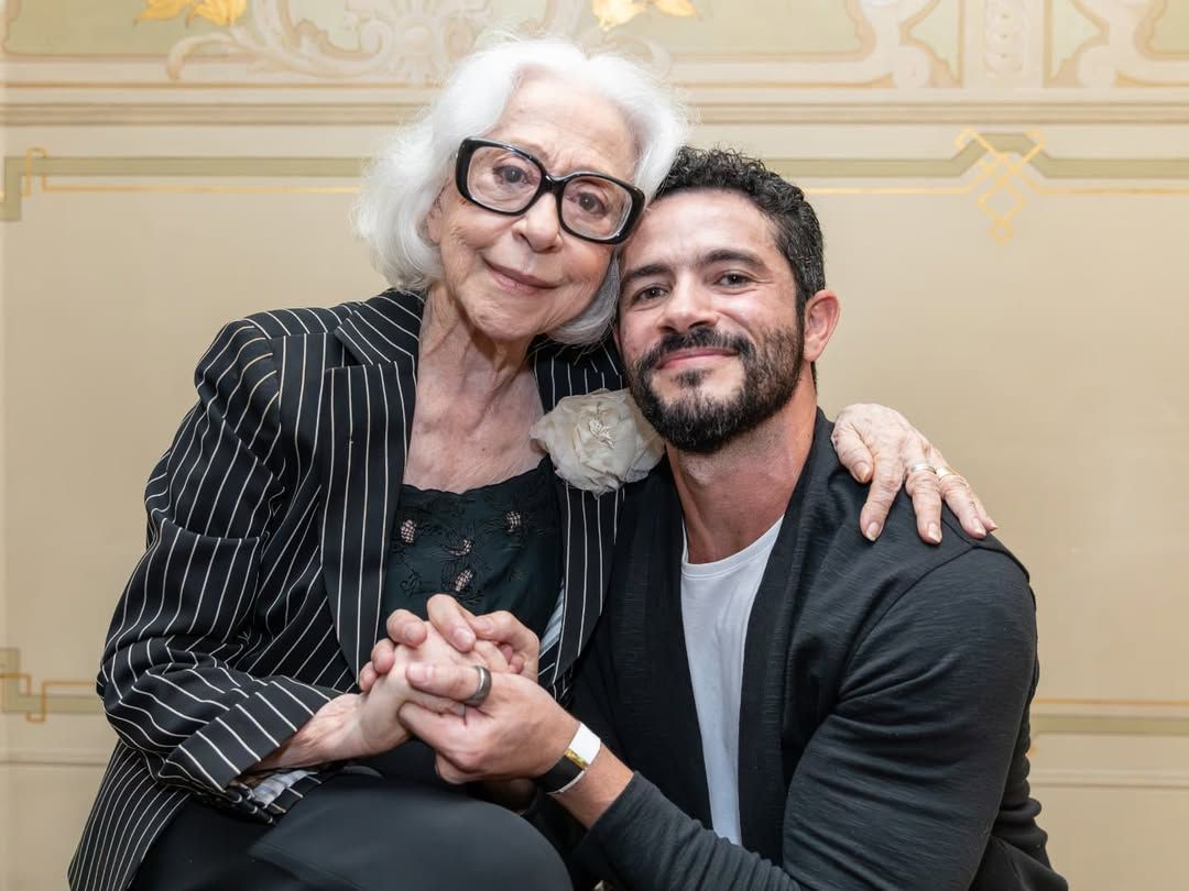 Quase três décadas depois, Ator de 'Central do Brasil' reencontra Fernanda Montenegro