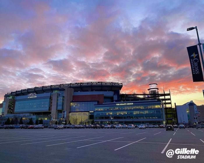 Gillette Stadium, em Boston