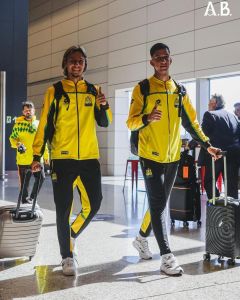 Atlético Bucaramanga desembarcou em Belo Horizonte na tarde desta terça-feira (22)