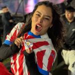'Musa' da Copa de 2010, Larissa Riquelme celebra classificação do Paraguai ao Mundial