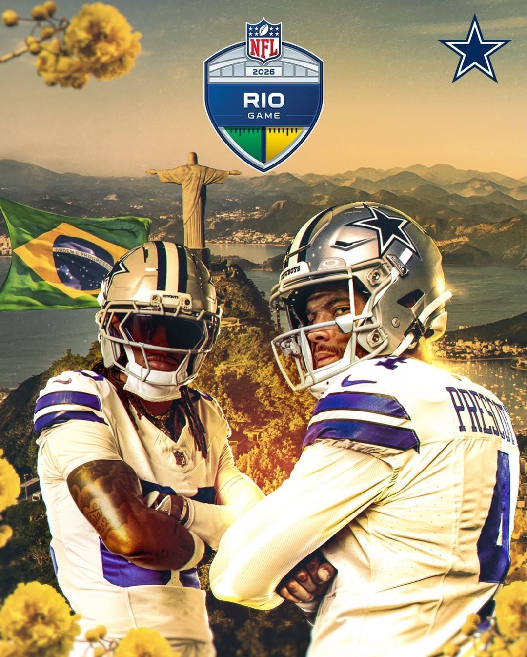 NFL confirma Dallas Cowboys em jogo da liga no Brasil em 2026, no Maracanã