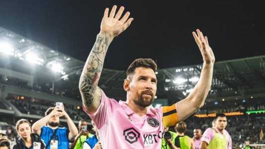 Sobrinho de Messi expôs a foto de perfil do craque no WhatsApp