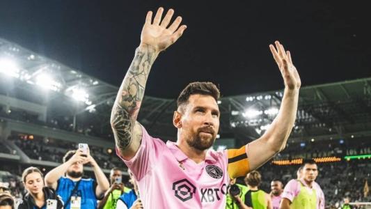 Sobrinho de Messi expôs a foto de perfil do craque no WhatsApp
