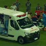Palmeiras x Cruzeiro: goleira sofre choque na cabeça e deixa campo de ambulância