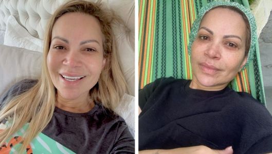 Foto mostra Solange Almeida, ex-integrante da banda Aviões do Forró