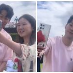 Patrocinado pela Samsung, atacante se recusa a tirar foto com iPhone de fã; veja