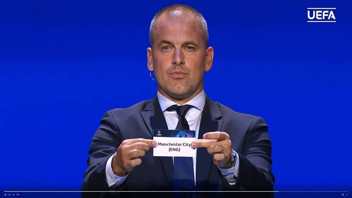 Champions League: veja como foi o sorteio da fase de grupos