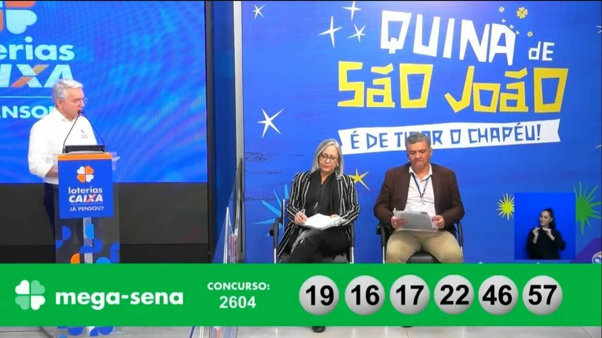 Mega-Sena 2.604: seis apostas de Minas Gerais acertam a quina e levam 66 mil reais cada; 1 ganhador é de BH