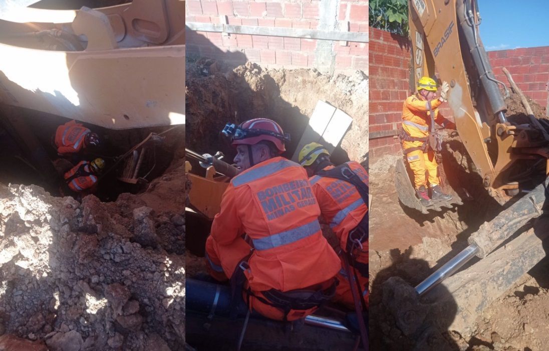 Trabalhador morre soterrado em obra no Norte de Minas