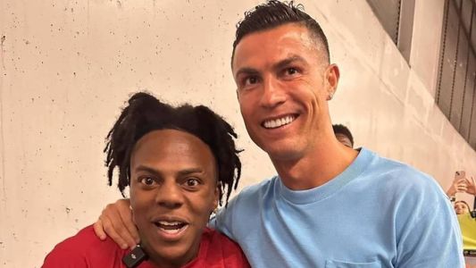Speed e Cristiano Ronaldo se encontraram neste sábado (17)