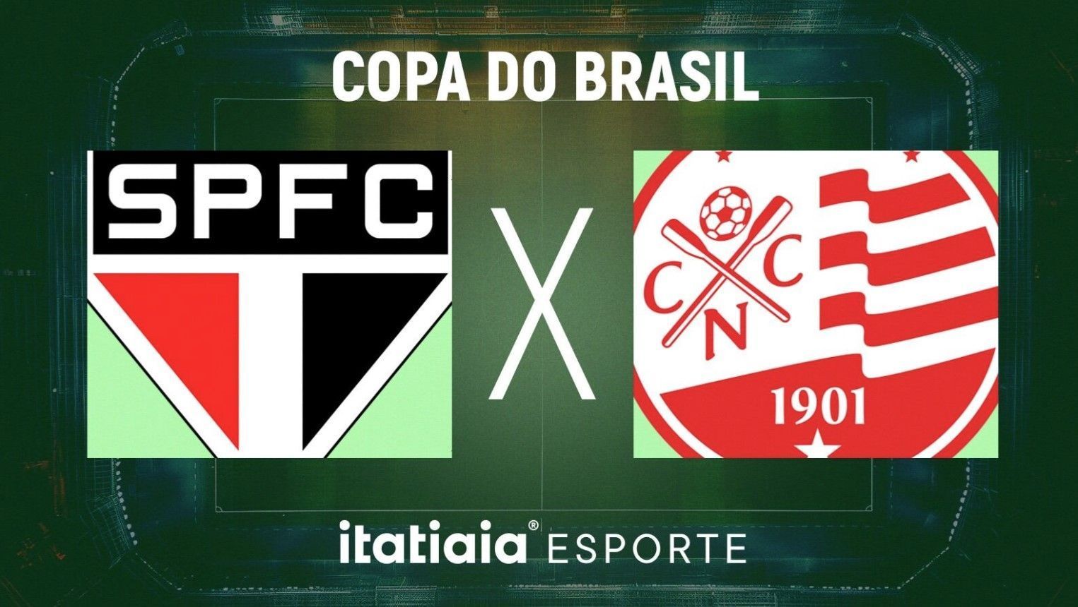 Horário e onde assistir ao vivo São Paulo x Náutico, pela Copa do Brasil