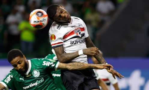 Lance de Palmeiras x São Paulo, pelo Paulistão 2025