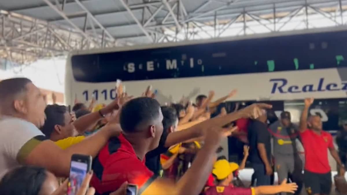 Sport embarca com festa da torcida para final da Copa do Nordeste