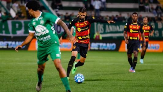Sport foi pressionado no segundo tempo e cedeu o empate à Chapecoense