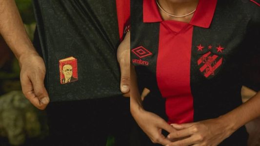 Sport homenageia escritor em novo terceiro uniforme
