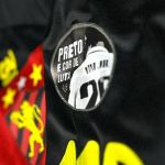 'Preto é cor de luta': Sport joga com camisa antirracista em apoio a Vini Jr.
