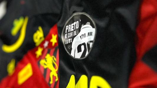 Sport lança camisa em apoio a Vini Jr