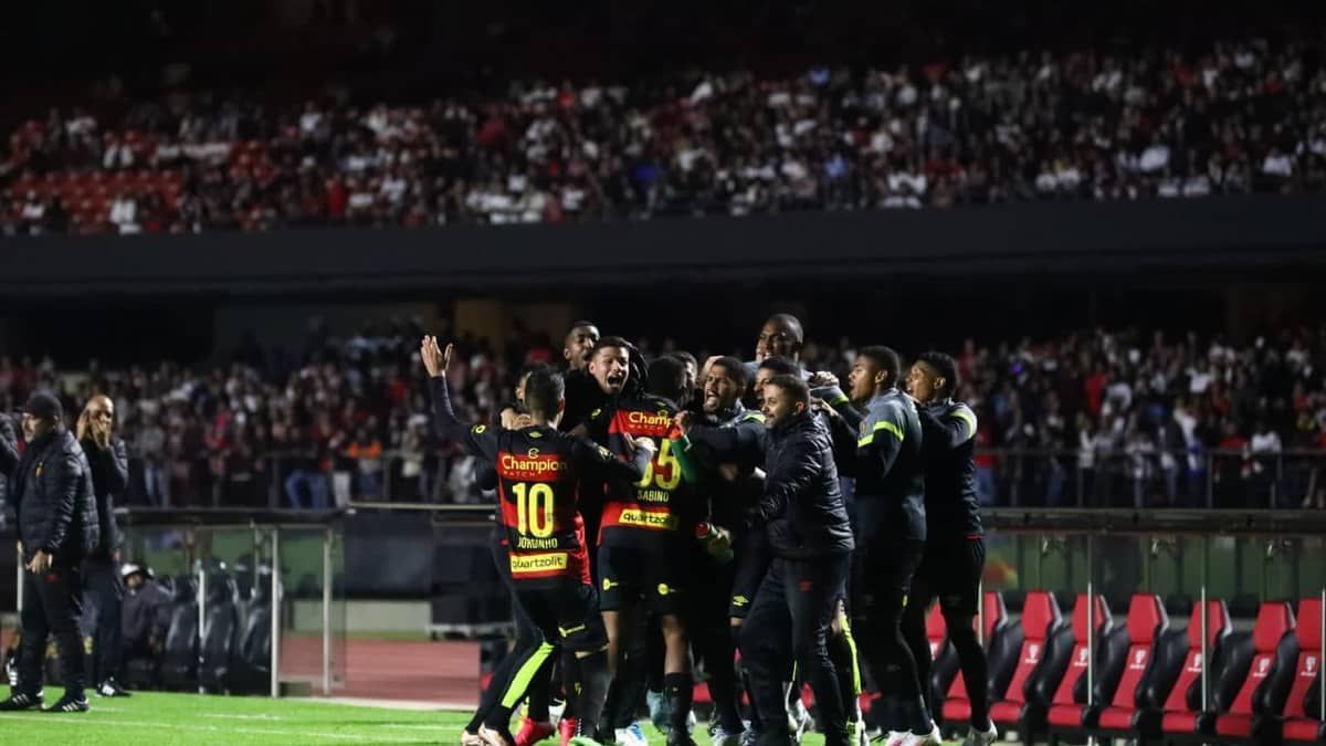 Entenda por que o Sport fez história no Morumbi, apesar da eliminação