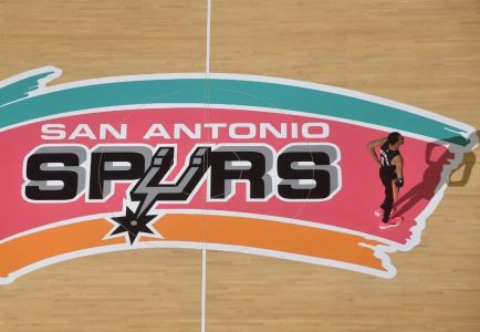 Victor Wembanyama em jogo dos Spurs na temporada 2025/2026 da NBA